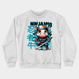 Ninja Moo Crewneck Sweatshirt